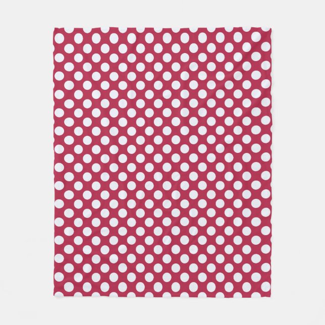 Playful Polka Dots | PD-03 | Fleecedecke (Vorderseite)