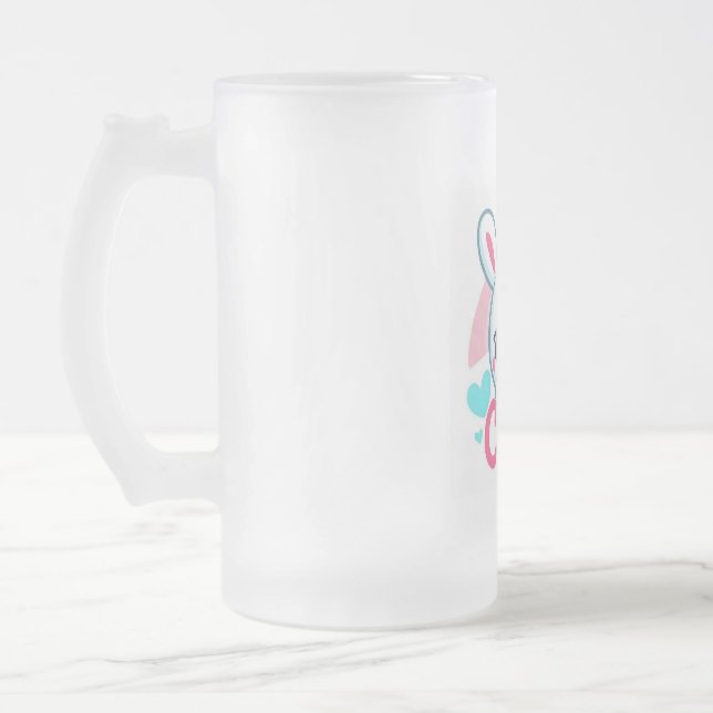 "Playful Rabbit Joy Tasse" Mattglas Bierglas (Links)