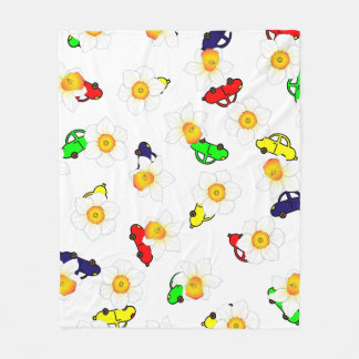 Playful Scribble Pattern Blanket Fleecedecke