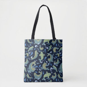 Playful Siegel-tiefe blaue Taschen-Tasche