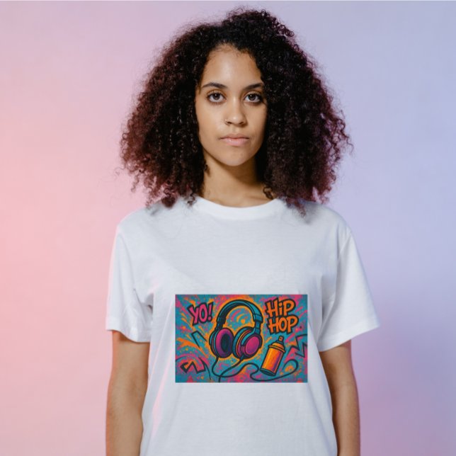 Playful Urban Beats – Bold Streetwear Headphones A Tri-Blend Shirt (Von Creator hochgeladen)