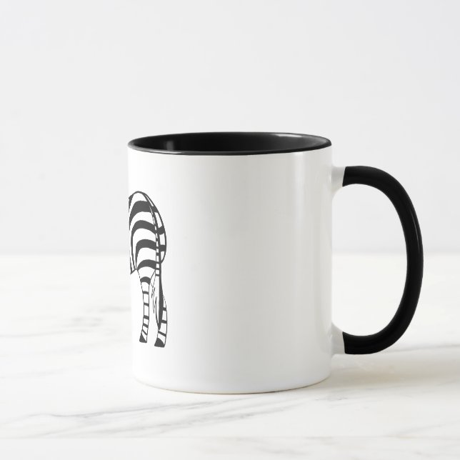 Playful Zebra-Tasse Tasse (Rechts)
