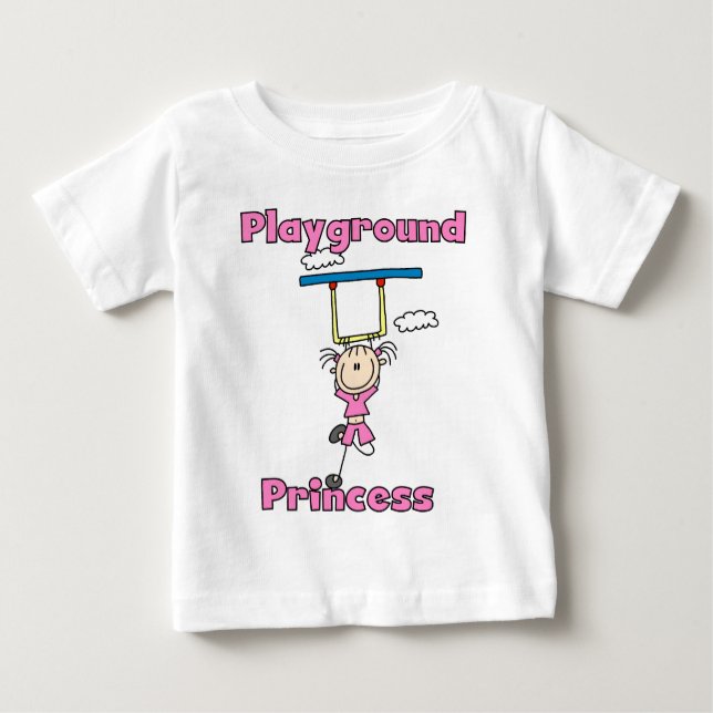 Playground Princess Baby T-shirt (Vorderseite)