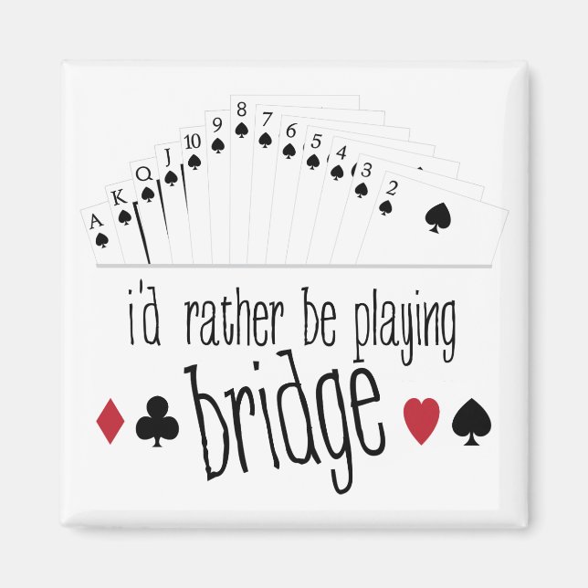 Playing Bridge Magnet (Vorne)