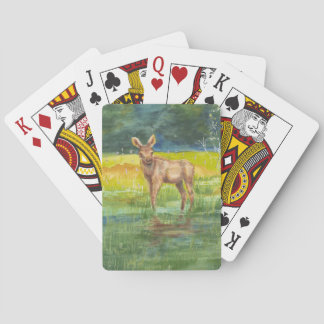 Playing cards for the nature lover, moose spielkarten