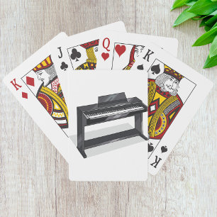 Playing Cards für elektrische Piano Spielkarten