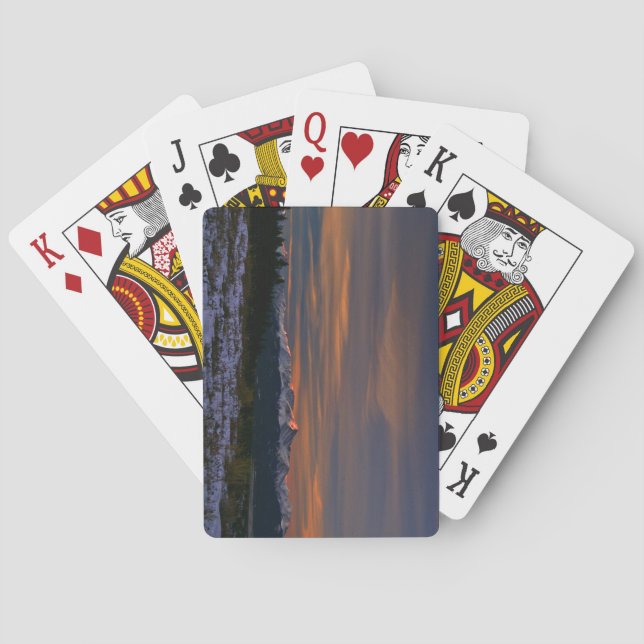 Playing Cards: Mt Elbert Sunrise Spielkarten (Rückseite)