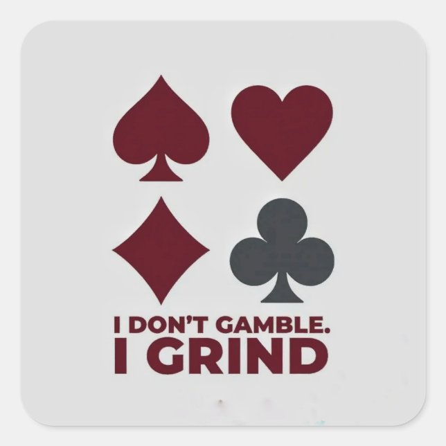 "Playing Cards Sticker Set – ♠ ♥ ♦ ♣" (Vorderseite)