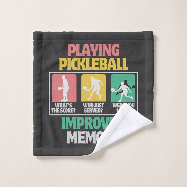 Playing Pickleball Improves Memory Waschlappen (Waschlappen)