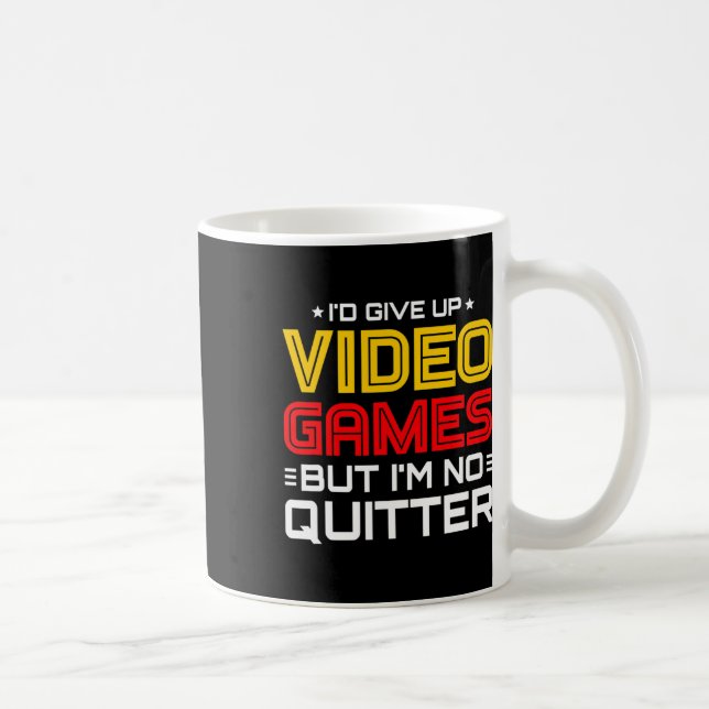 Playing Video Games - Video Gamer Meme - Funny Vid Kaffeetasse (Rechts)