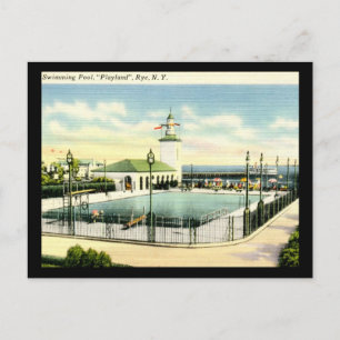 Playland, Rye, New York Vintage Postkarte