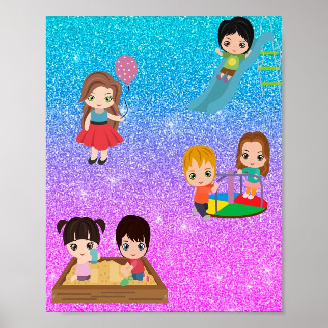 PLAYTIME KIDS POSTER (Vorne)