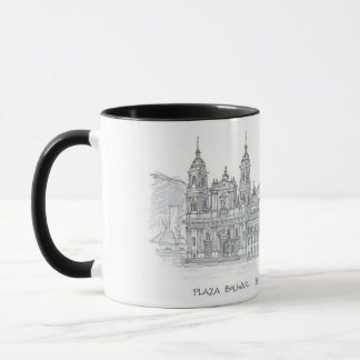 Plaza Bolívar, Bogotá, Kolumbien Tasse
