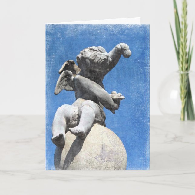 Plaza Cherub, Geburtstag Karte (Vorderseite)