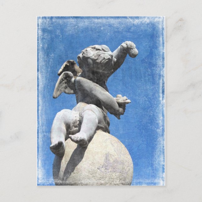 Plaza Cherub Postkarte (Vorderseite)