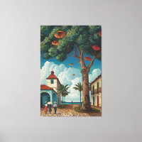 Plaza Colonial mit Meerblick