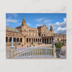 Plaza de Espana in Seville Postkarte