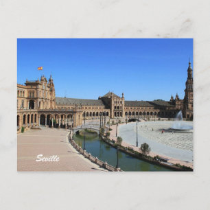 Plaza de España, Sevilla Postkarte