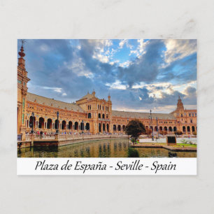 Plaza de España Sevilla Spanien Europa Postkarte