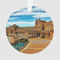 Plaza de Espana, Sevilla. Spanien