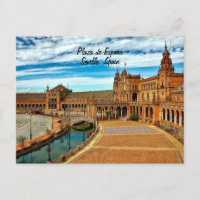 Plaza de Espana, Sevilla. Spanien
