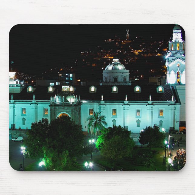 Plaza de la Independencia, Quito, Ecuador Mousepad (Vorne)
