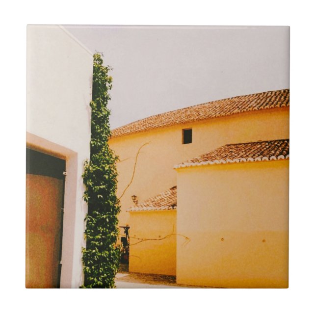 Plaza de Toros de Ronda - Andalusien - Spanien Fliese (Vorderseite)