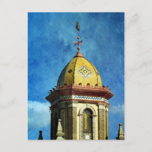 Plaza Gebäude Postkarte