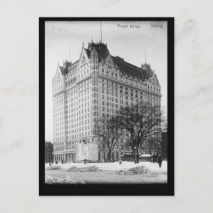 Plaza Hotel, New York City Vintage Postkarte
