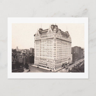 Plaza Hotel, New York City Vintage Postkarte