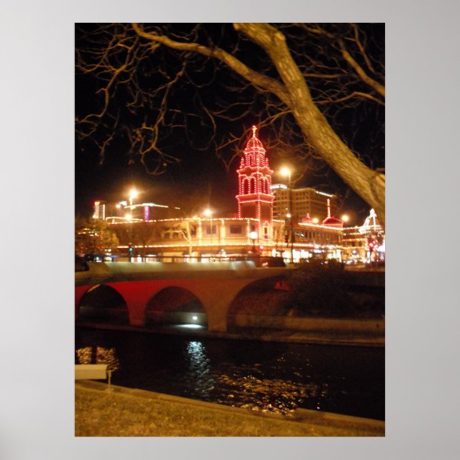 Plaza Lights Poster (Vorne)