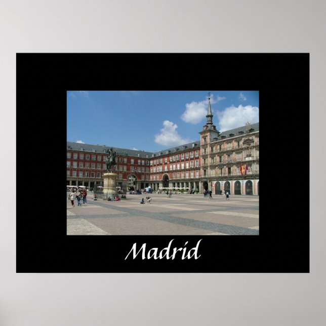 Plaza Mayor Poster (Vorne)