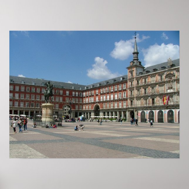 Plaza Mayor Poster (Vorne)