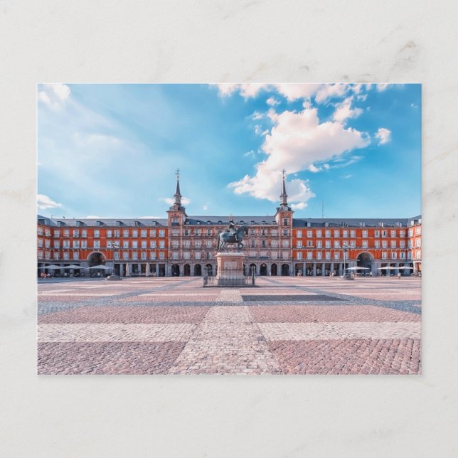 Plaza Mayor Postkarte (Vorderseite)