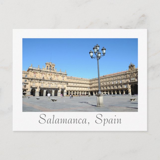 Plaza Mayor, Salamanca Postkarte (Vorderseite)
