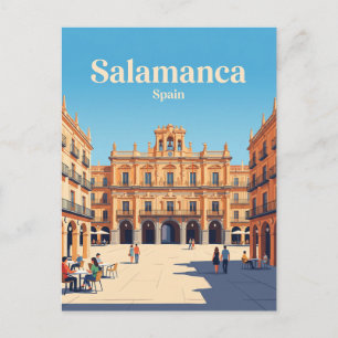 Plaza Mayor Spanien Postkarte