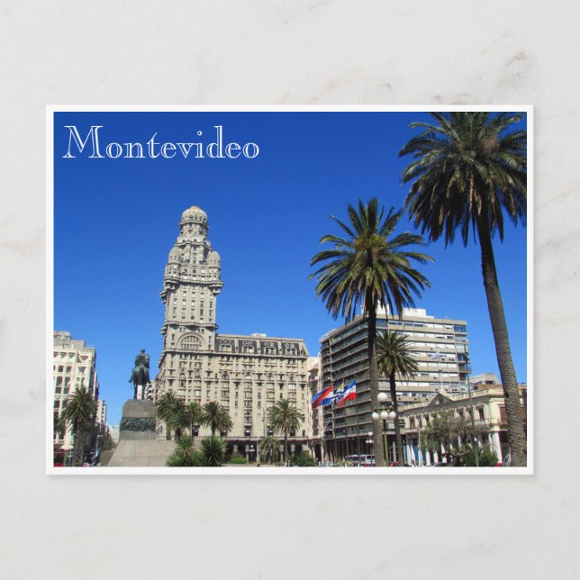 Plaza palacio salvo postkarte (Vorderseite)