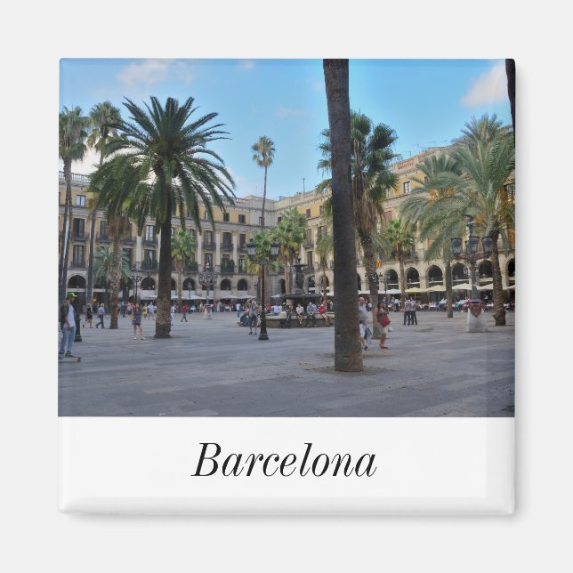 Plaza Real Magnet (Vorne)