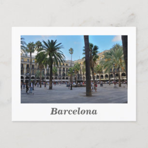 Plaza Real Postkarte