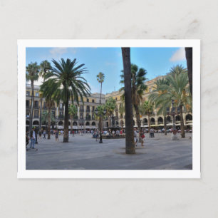 Plaza Real Postkarte
