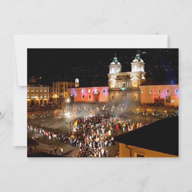 Plaza San Francisco Card (Vorderseite)