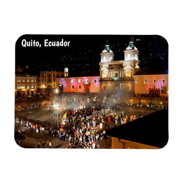 Plaza San Francisco Magnet (Horizontal)