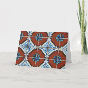 Plaza Tile Detail Geburtstag Karte