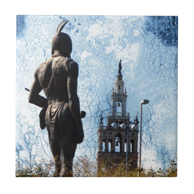 Plaza View Fliese (Vorderseite)