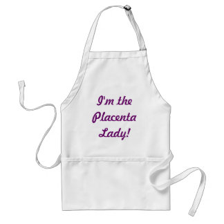 Plazenta-Dame Apron Schürze