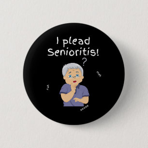 Plead Senioristis. Alte Seniorin Frauen altern Alz Button