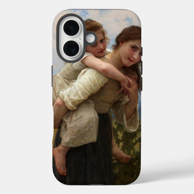 Pleasant Burden von William Adolphe Bouguereau Case-Mate iPhone Hülle (Rückseite)