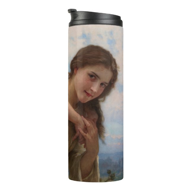 Pleasant Burden von William Adolphe Bouguereau Thermosbecher (Nach rechts gedreht)