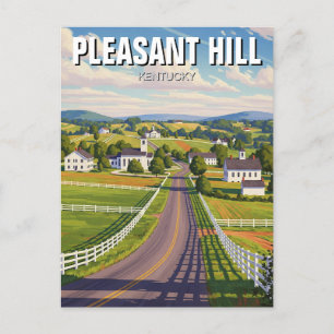 Pleasant Hill Shaker Village Kentucky Travel Postkarte