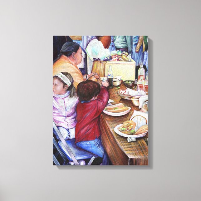 Pleasant Picnic, Mexiko Leinwanddruck (Vorderseite)